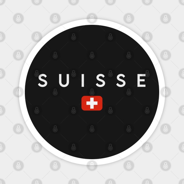 Switzerland flag, swiss flag Magnet by eka123